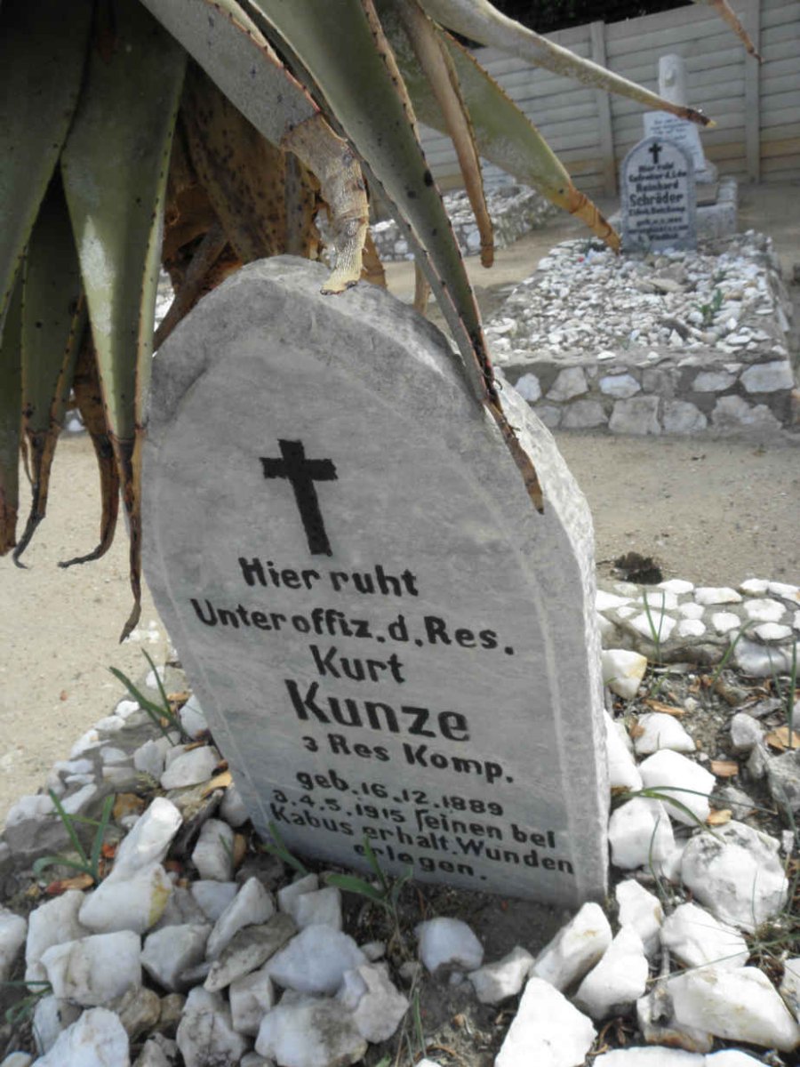 KUNZE Kurt 1889-1915