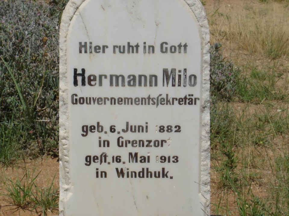 MILO Hermann 1882-1913