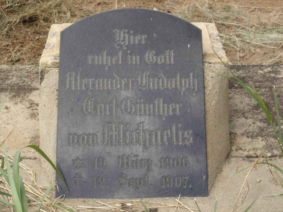 MICHAELIS Carl Günther, von 1906-1907