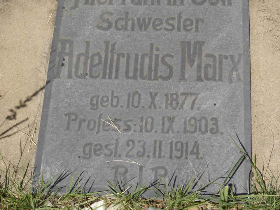 MARX Adeltrudis 1877-1914