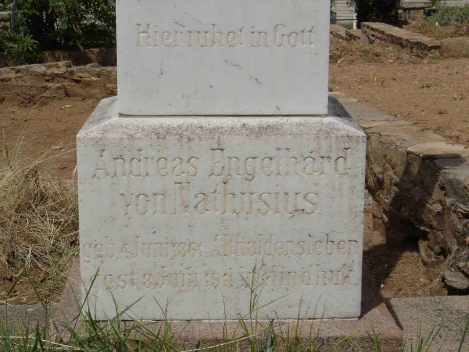 NATHUSIUS Andreas Engelhard, von 1861-1907