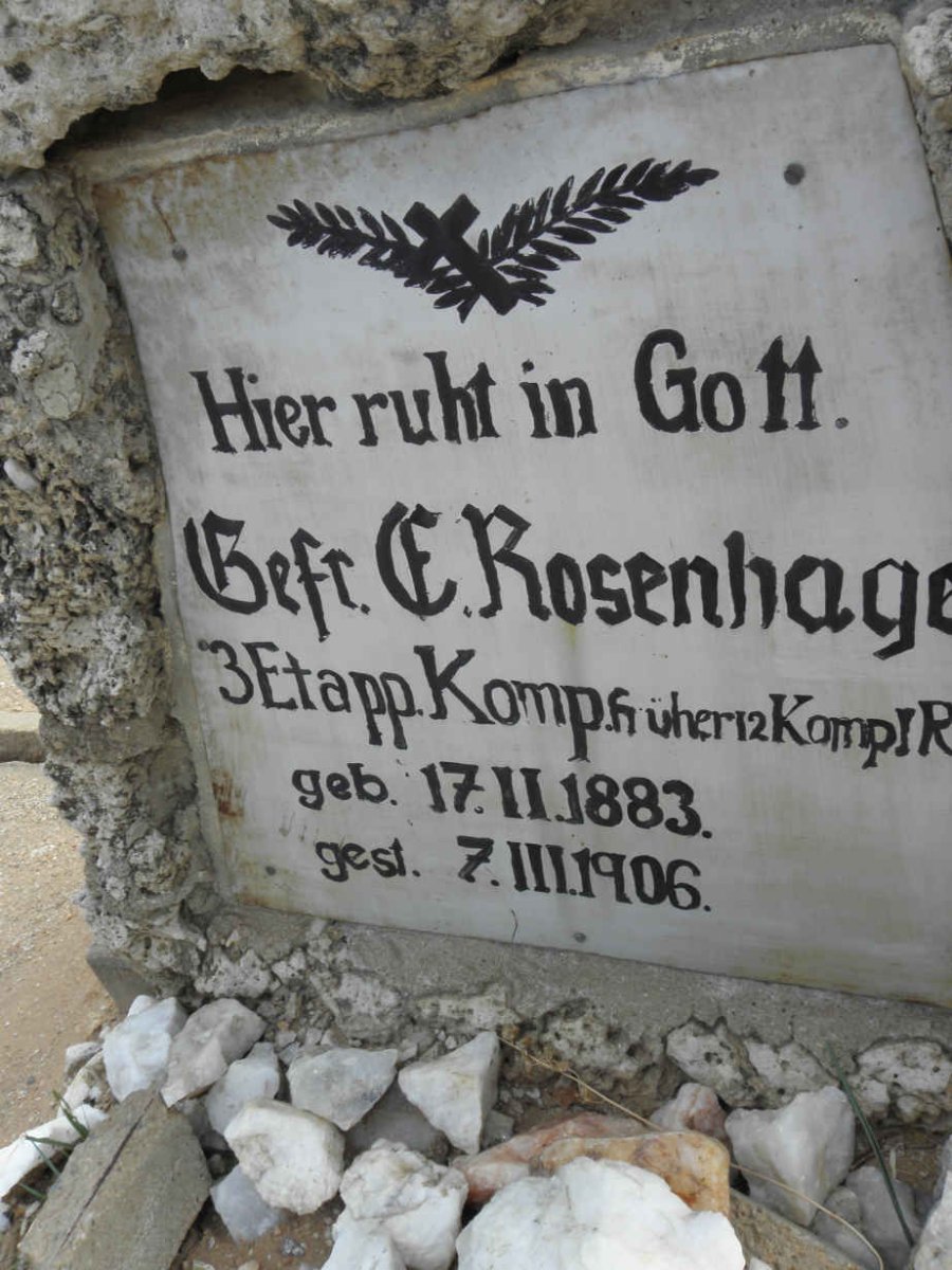 ROSENHAGE E. 1883-1906