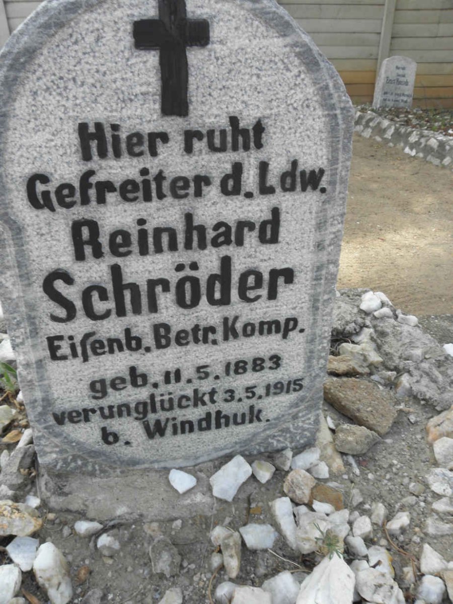 SCHRÖDER Reinhard 1883-1915