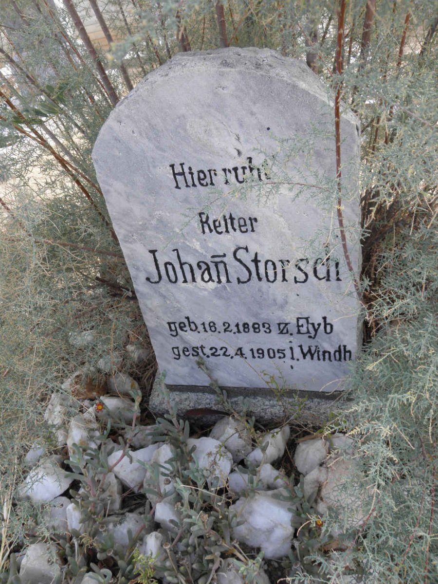 STORSCH Johan 1883-1905