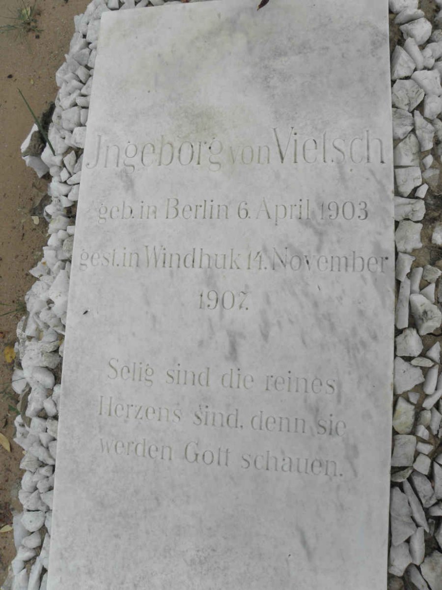 VIELSCH Ingeborg, von 1903-1907