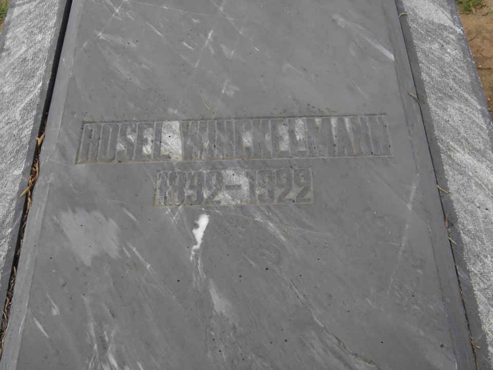 WINCKELMANN Rosel 1892-1922