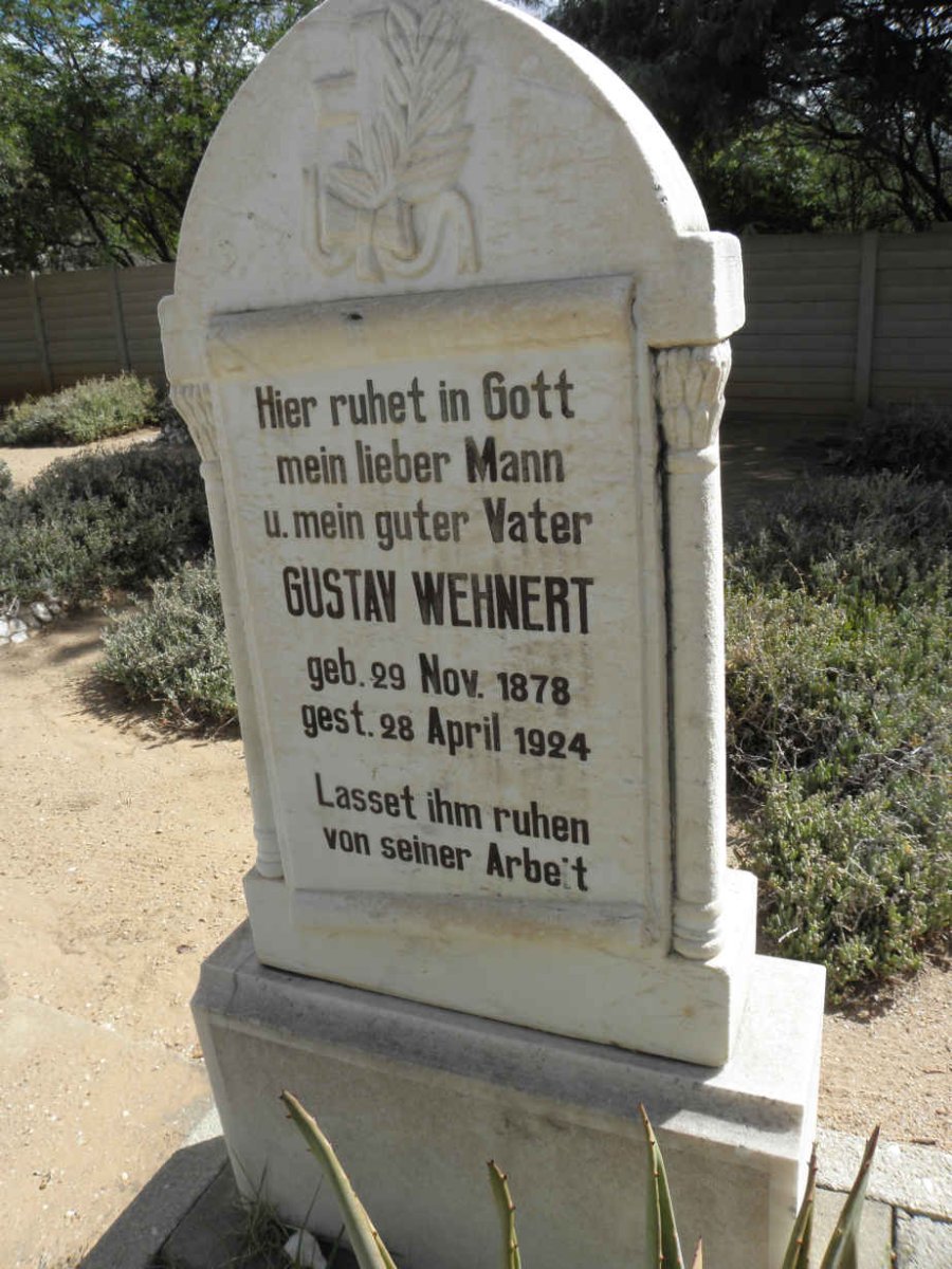 WEHNERT Gustav 1878-1924