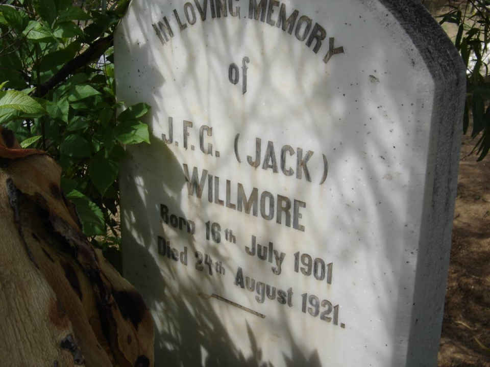 WILLMORE J. F. C. 1901-1921