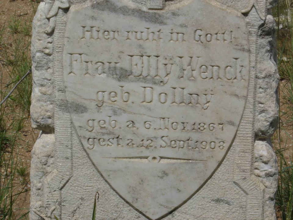WENCK Elly nee DOLLNY 1867-1908
