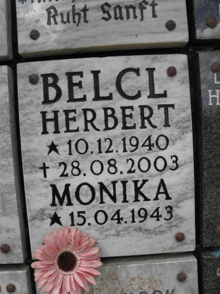 BELCL Herbert 1940-2003 &amp; Monika 1943-