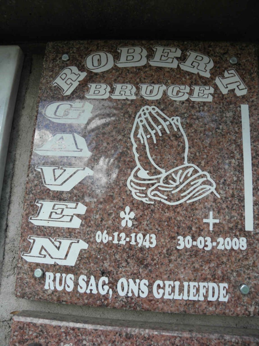 BRUGE Robert Gaven 1943-2008