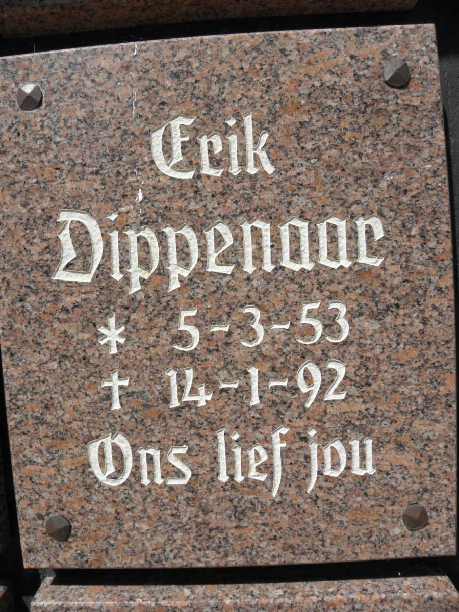 DIPPENAAR Frik 1953-1992