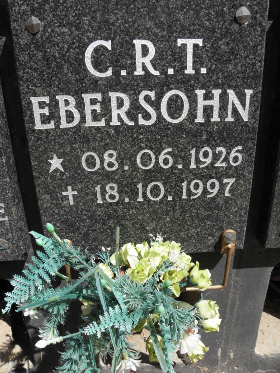 EBERSOHN C.R.T. 1926-1997