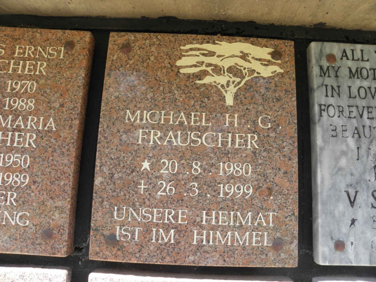 FRAUSCHER Michael H.G. 1980-1999