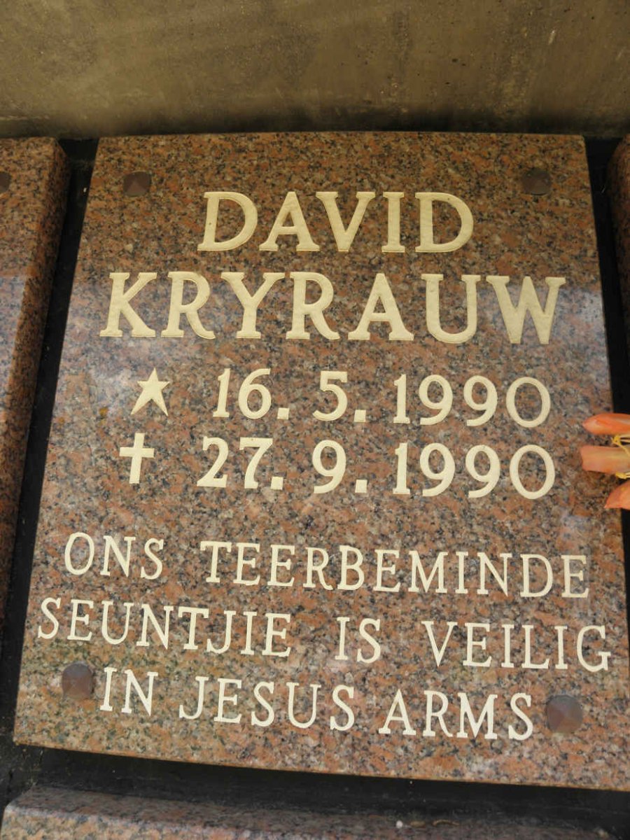 KRYRAUW David 1990-1990