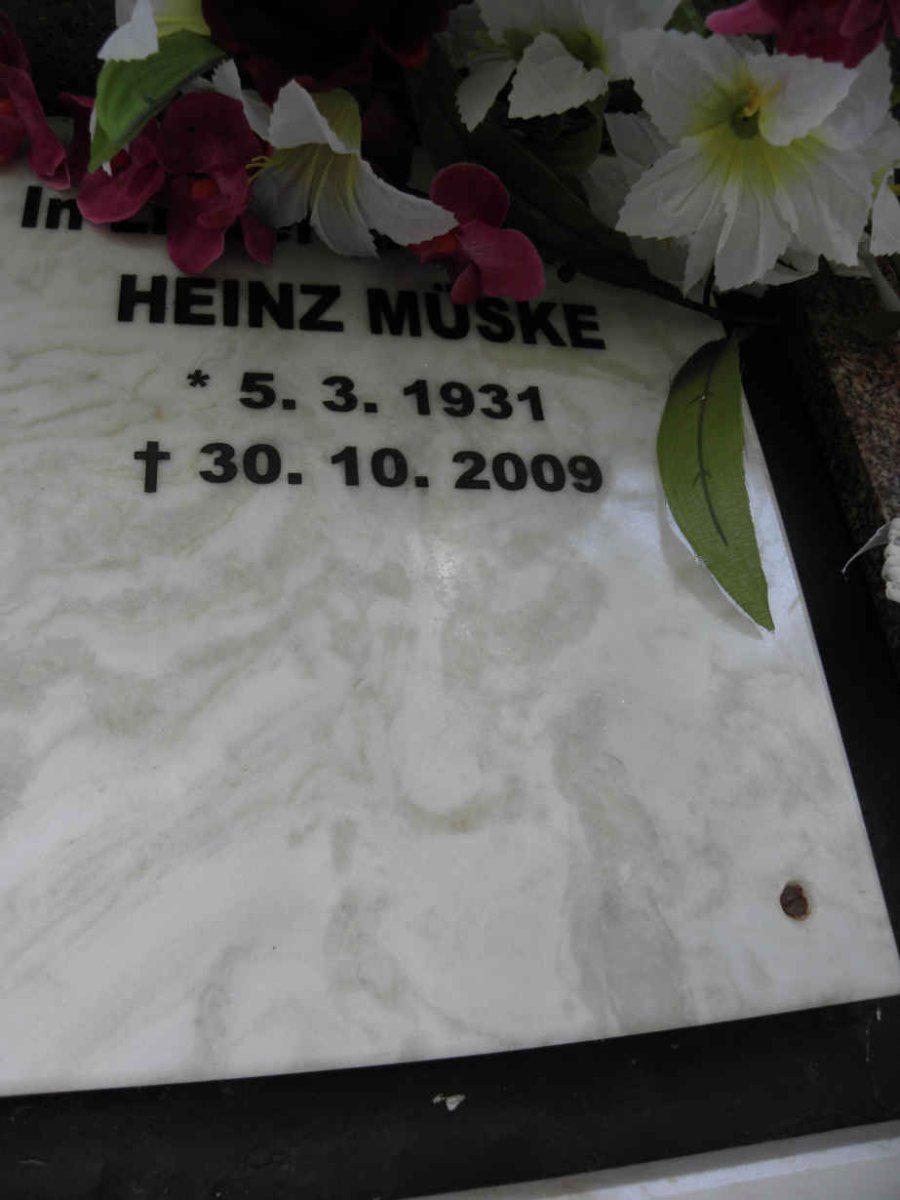MUSKE Heinz 1931-2009