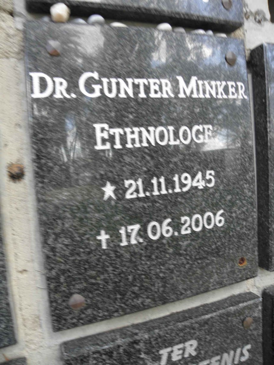 MINKER Gunter 1945-2006