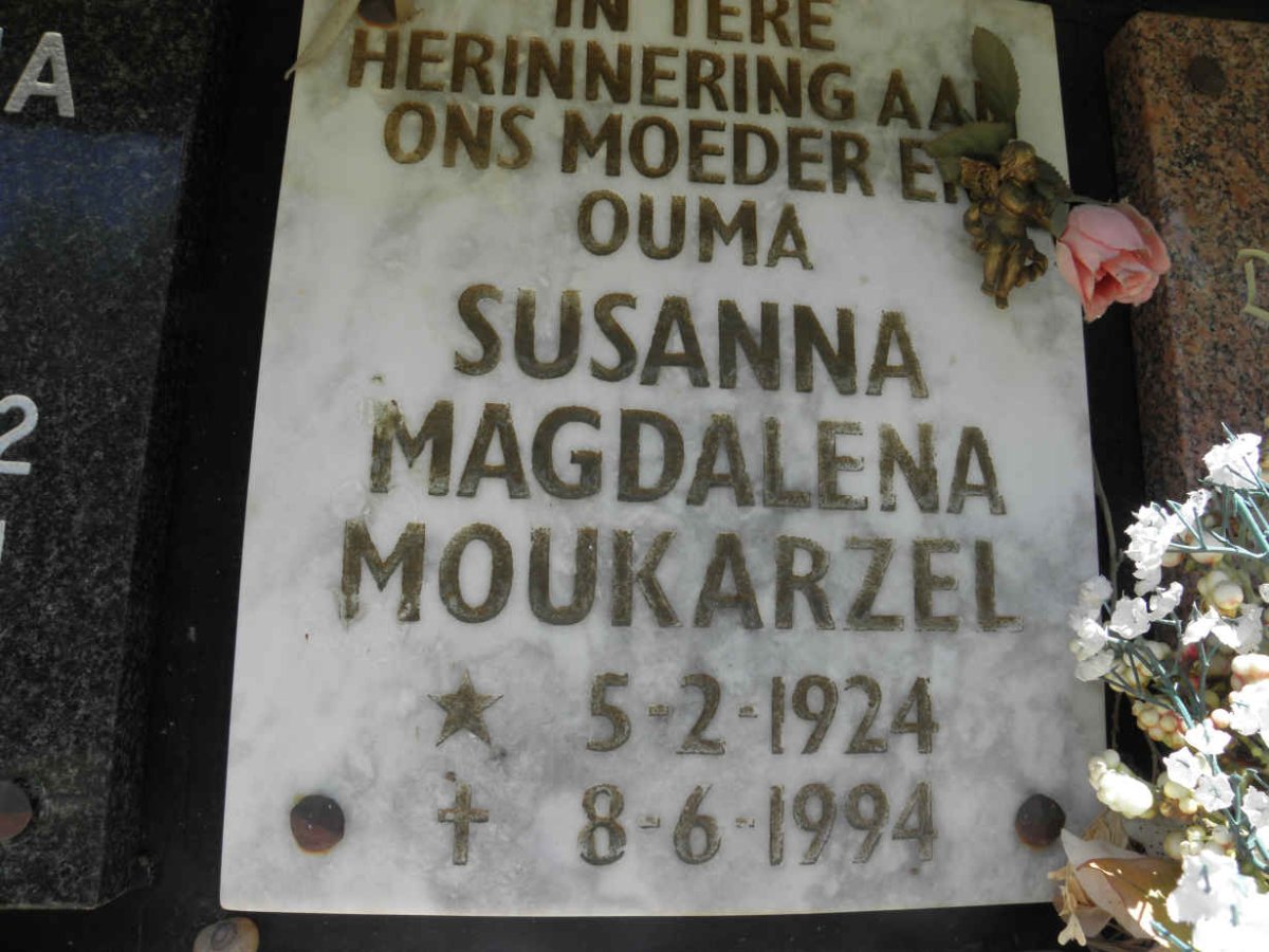 MOUKARZEL Susanna Magdalena 1924-1994