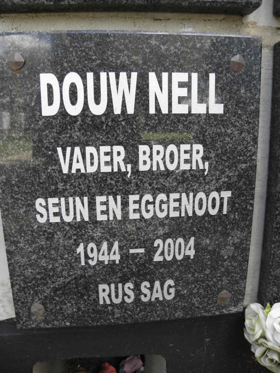 NELL Douw 1944-2004