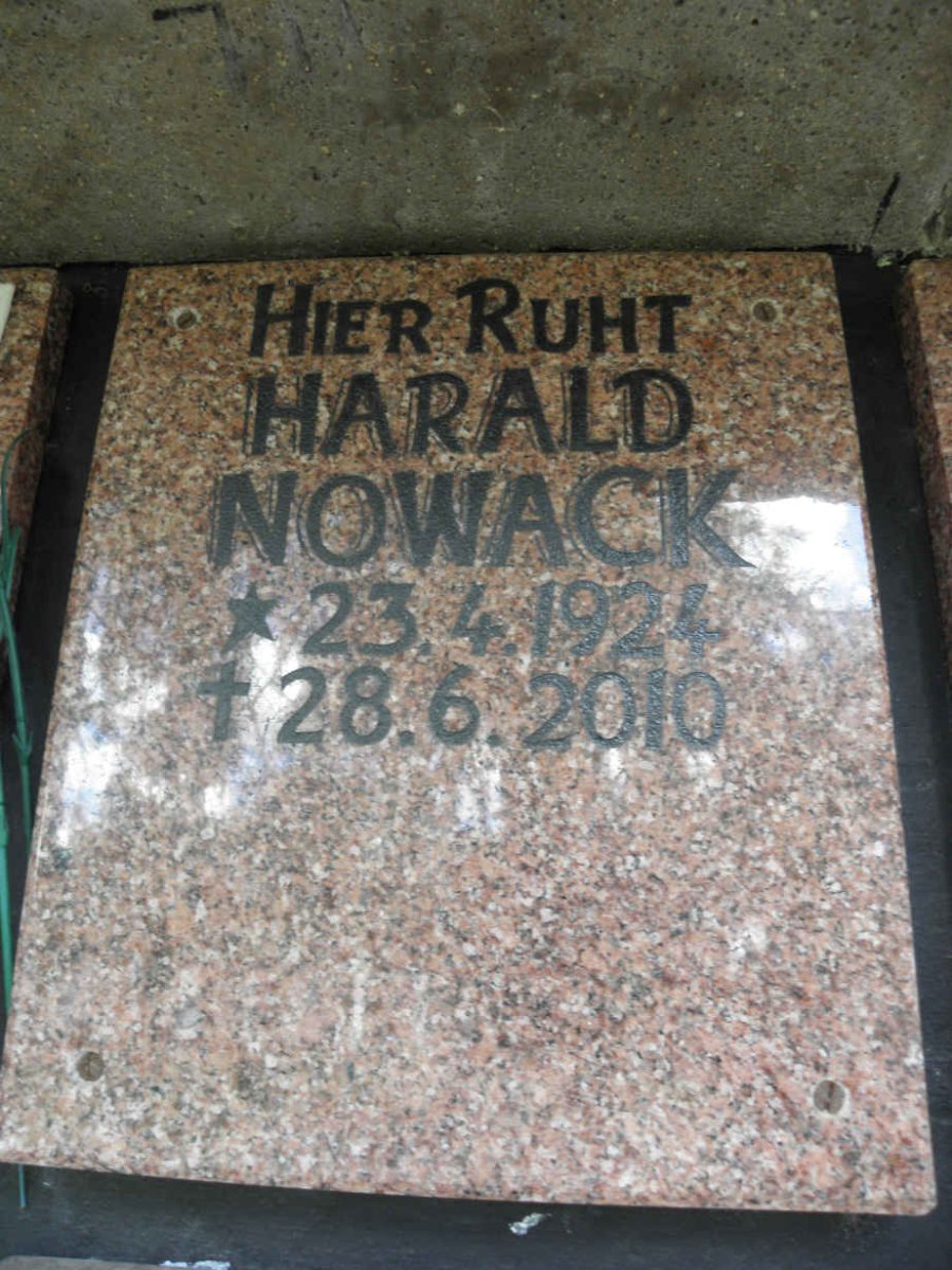 NOWACK Harald 1924-2010
