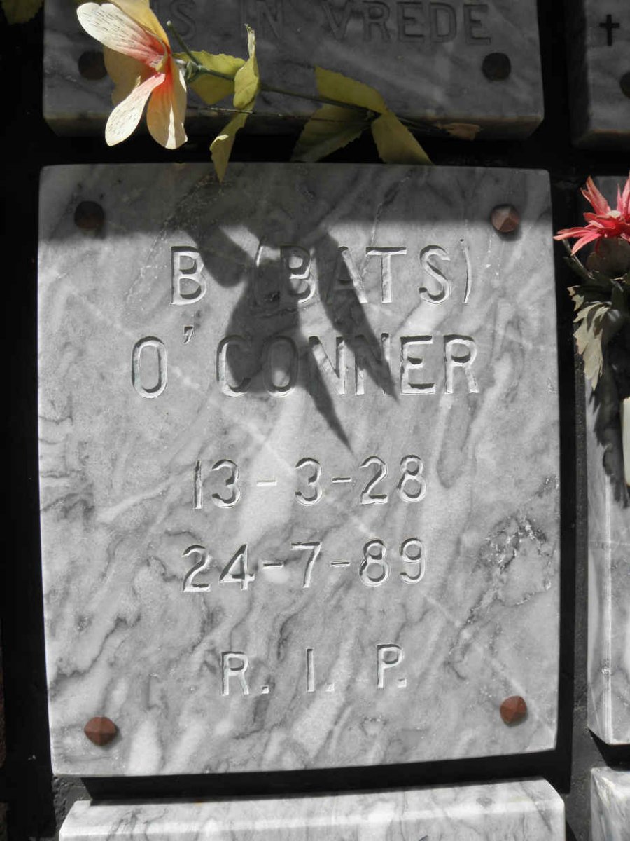 O'CONNER B. 1928-1989