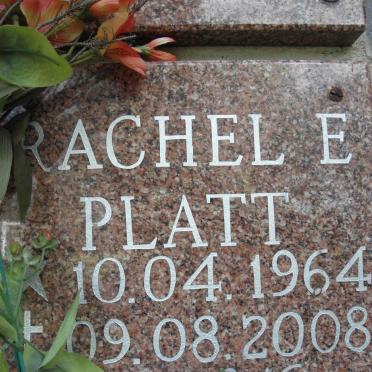 PLATT Rachel E. 1964-2008