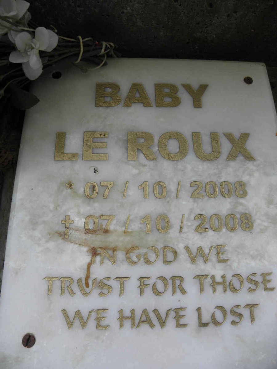 ROUX Baby, le 2008-2008
