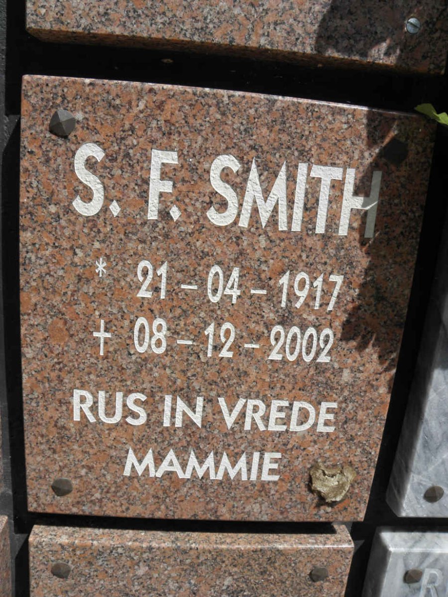 SMITH S.F. 1917-2002