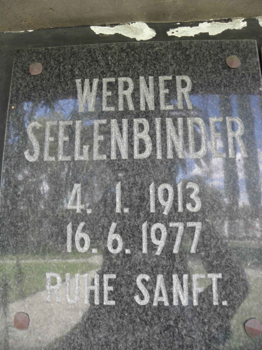 SEELENBINDER Werner 1913-1977