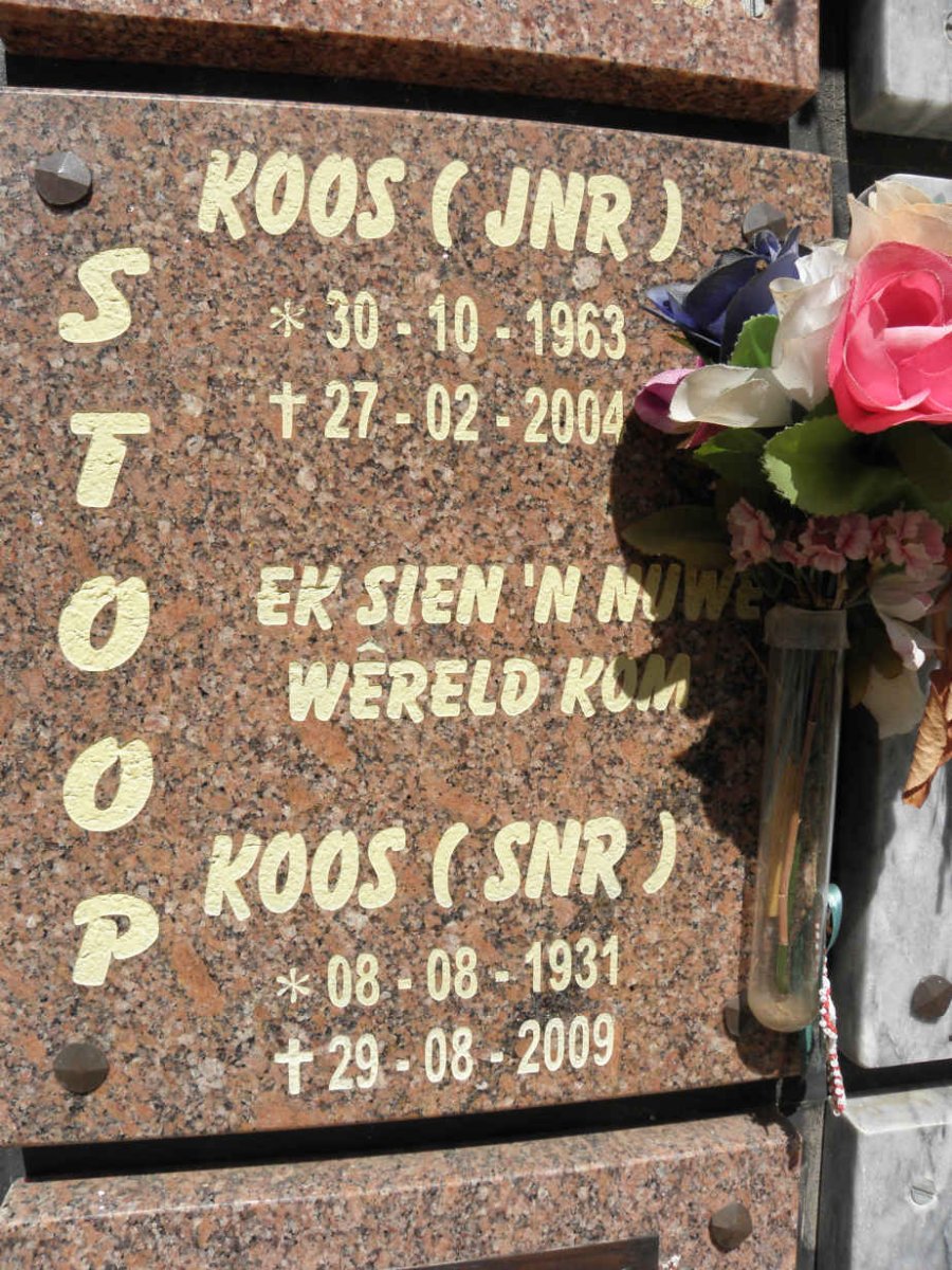 STOOP Koos 1931-2009 :: STOOP Koos 1963-2004