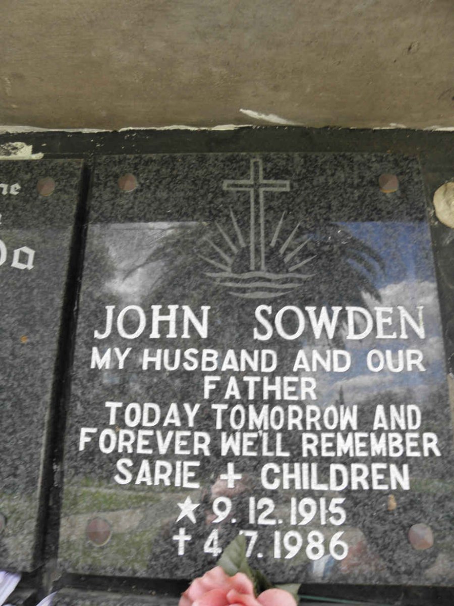 SOWDEN John 1915-1986
