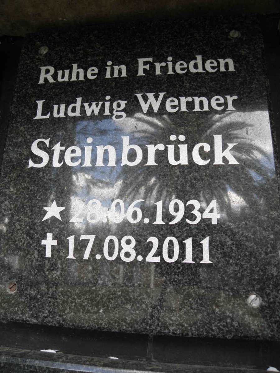 STEINBRUCK Ludwig Werner 1934-2011