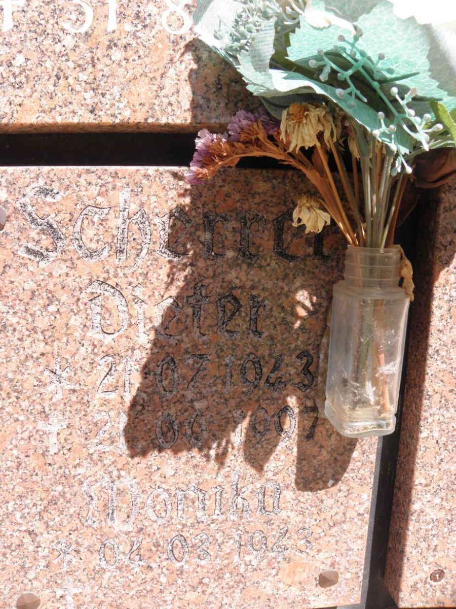 SCHERRER Dieter 1943-2007 &amp; Monika 1943-