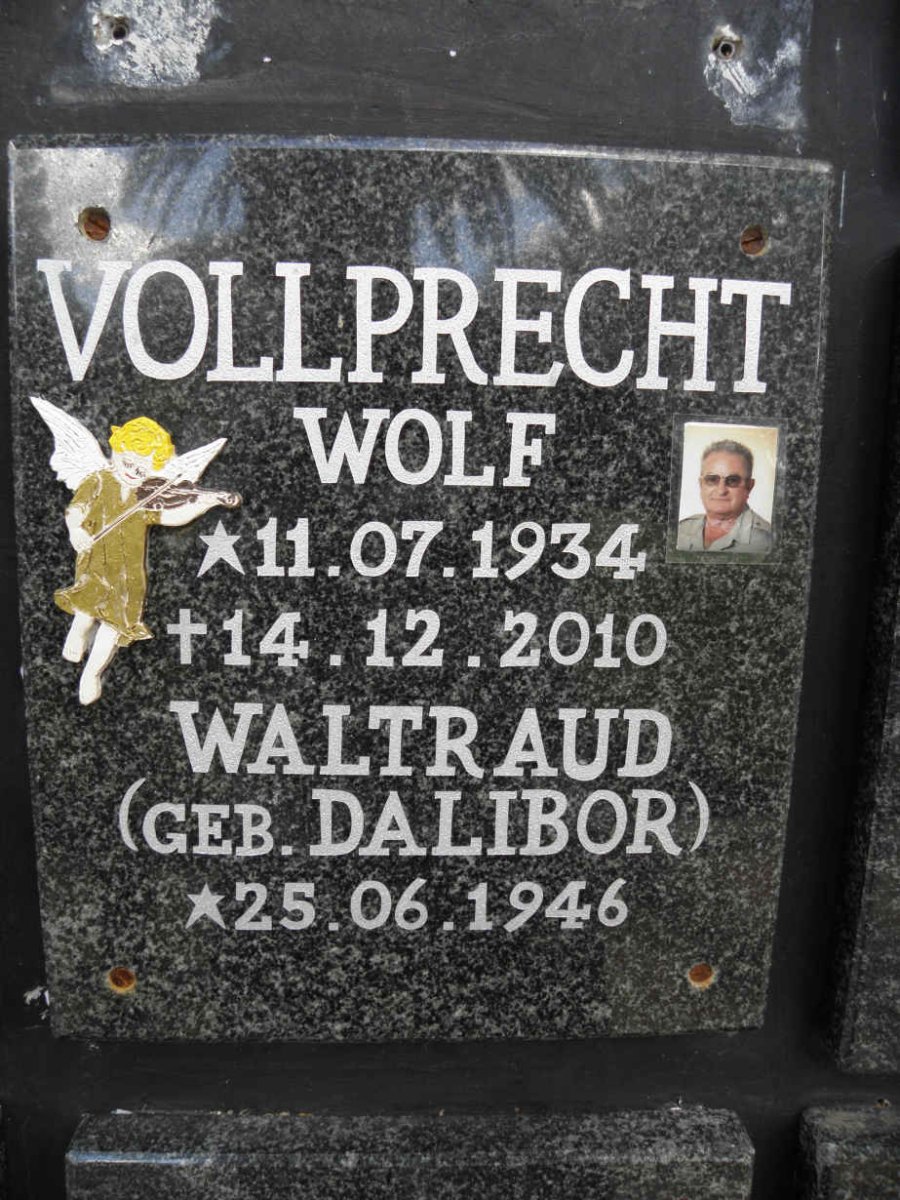 VOLLPRECHT Wolf 1934-2010 &amp; Waltrud DALIBOR 1945-