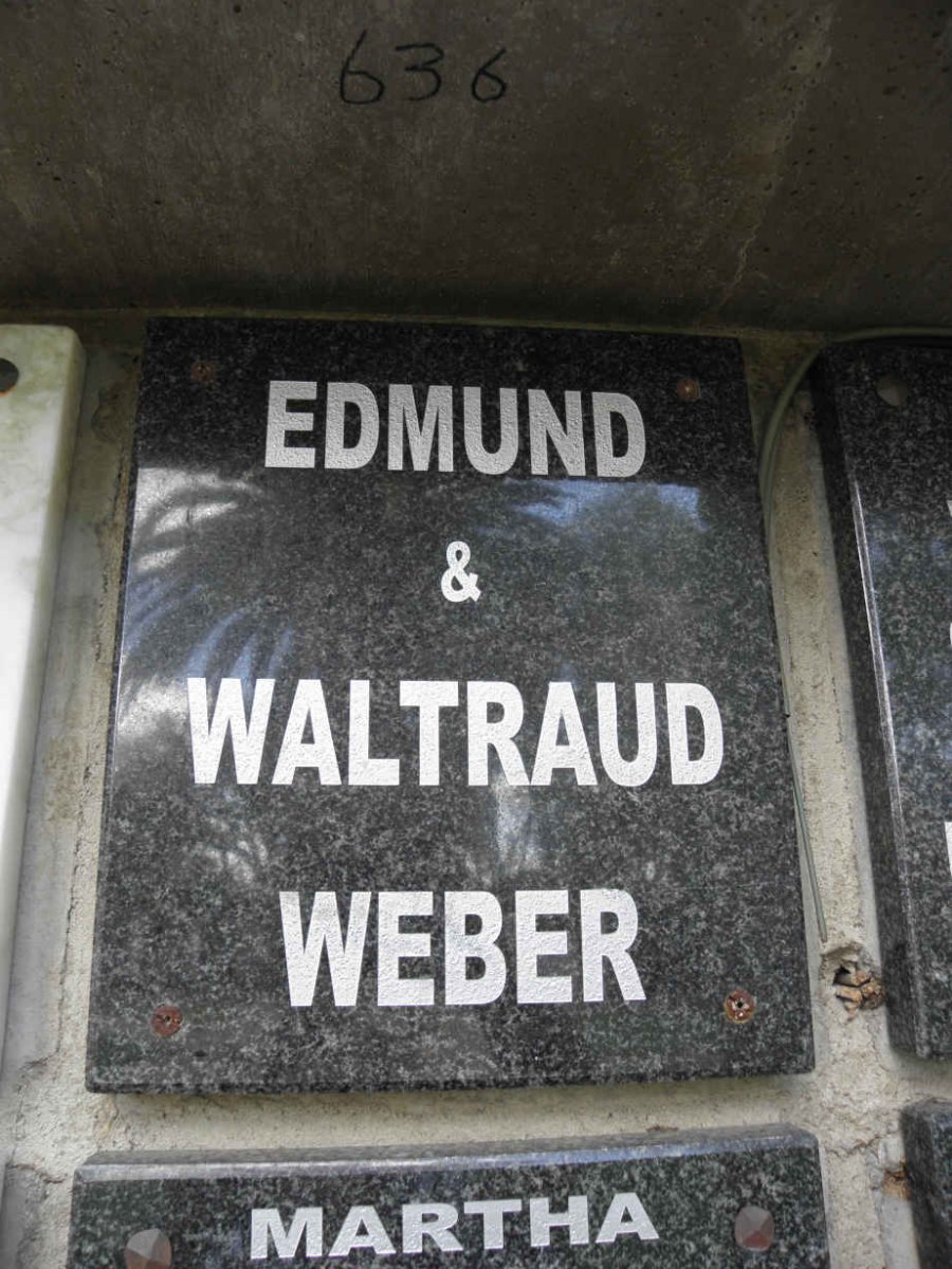 WEBER Edmund &amp; Waltraud