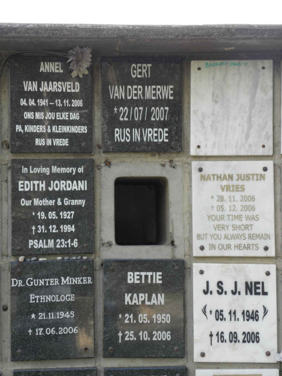 4. Memorial Wall