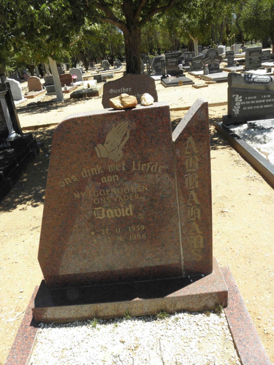 ABRAHAMS David 1959-1986