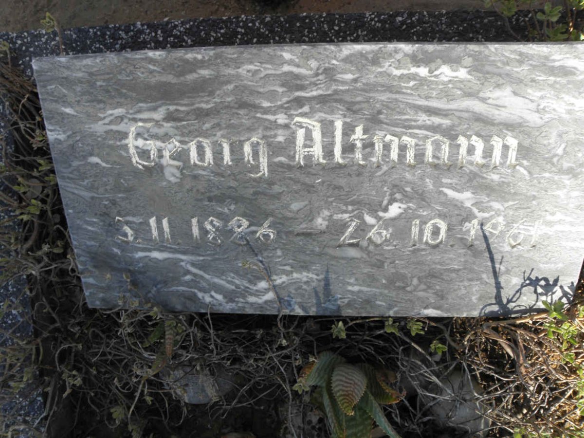 ALTMANN Georg 1886-1961
