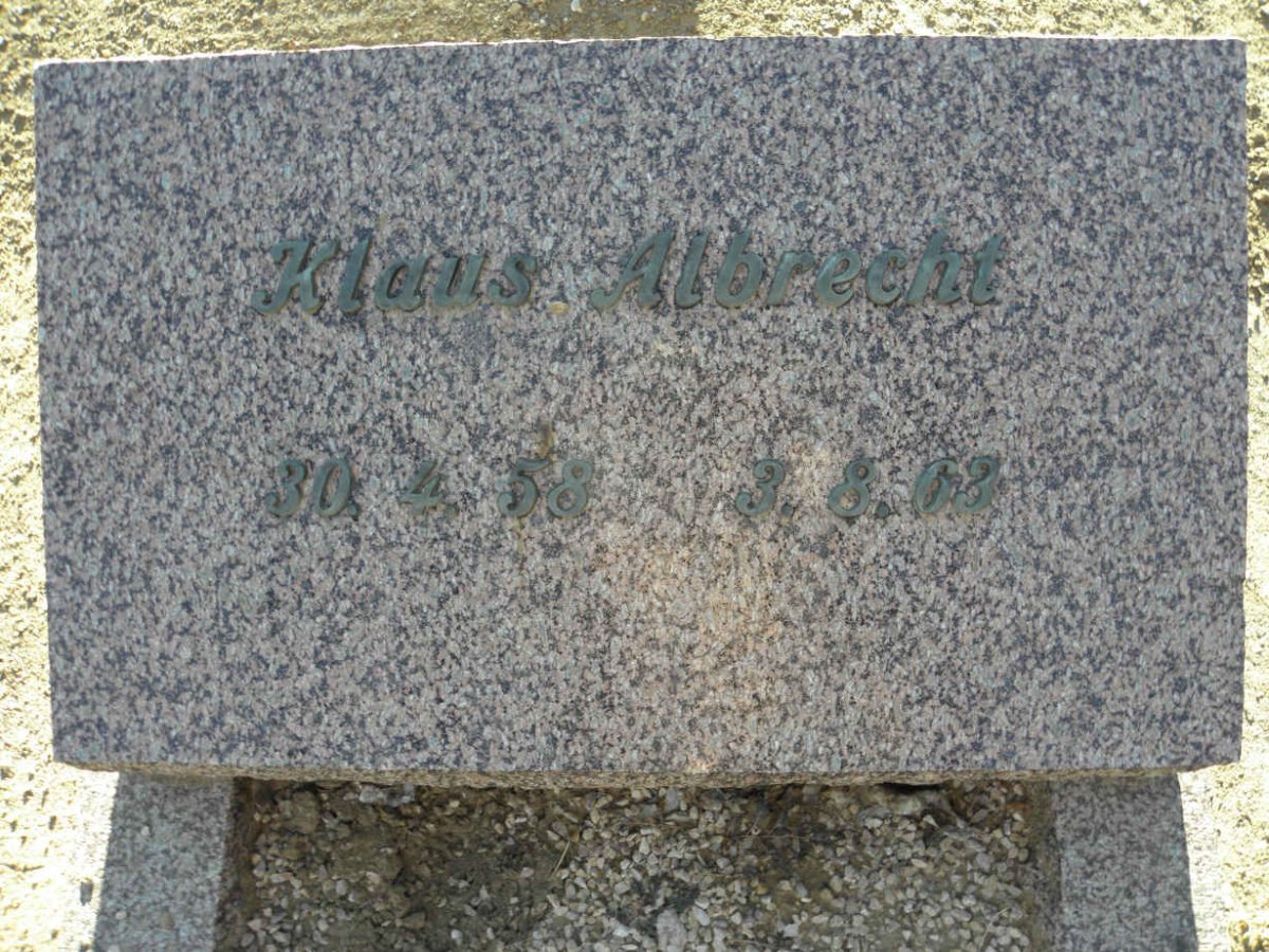 ALBRECHT Klaus 1958-2003