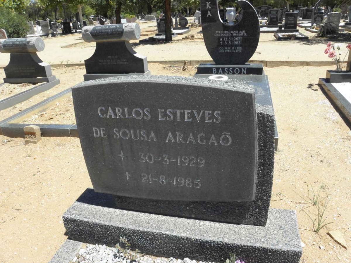 ARAGAÕ Carlos Esteves de Sousa 1929-1985