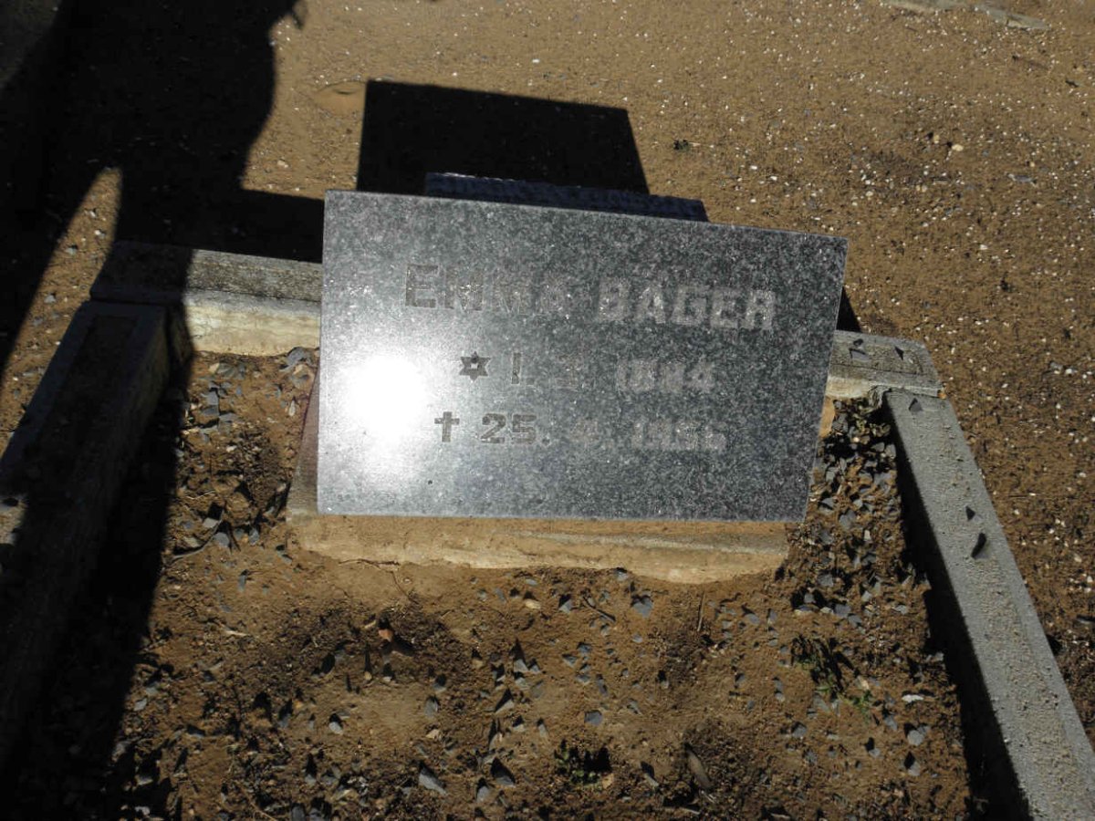 BAGER Emma 1884-1956