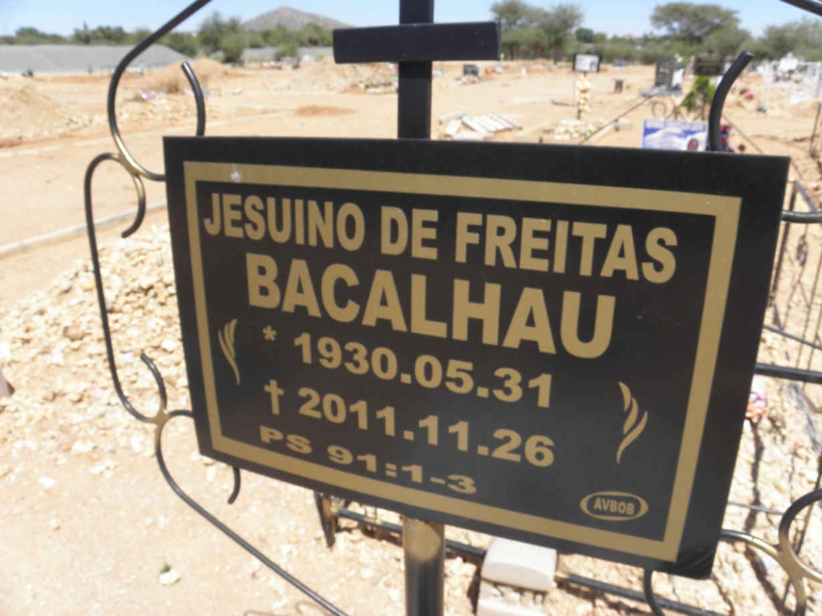 BACALHAU Jesuino de Freitas 1930-2011