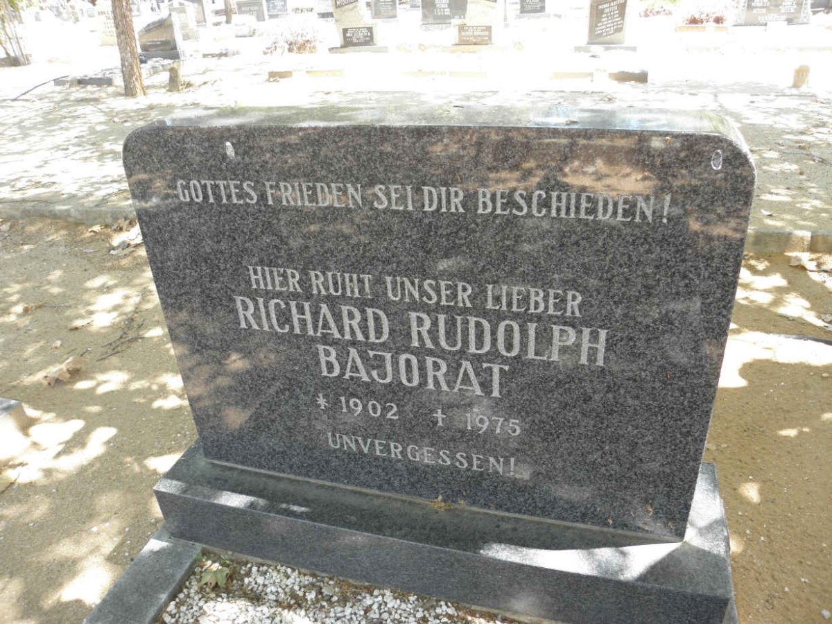 BAJORAT Richard Rudolph 1902-1975