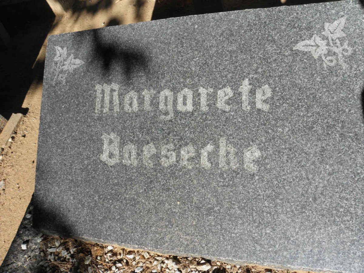 BAESECKE Margarete