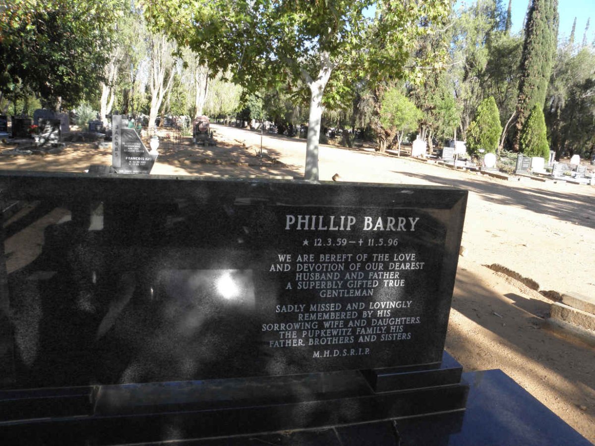 BARRY Phillip 1959-1996