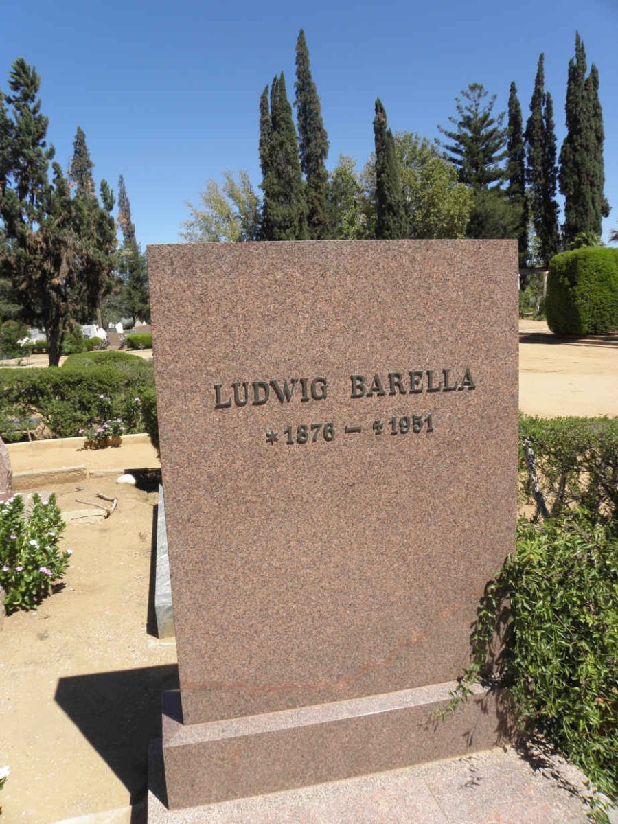 BARELLA Ludwig 1876-1951