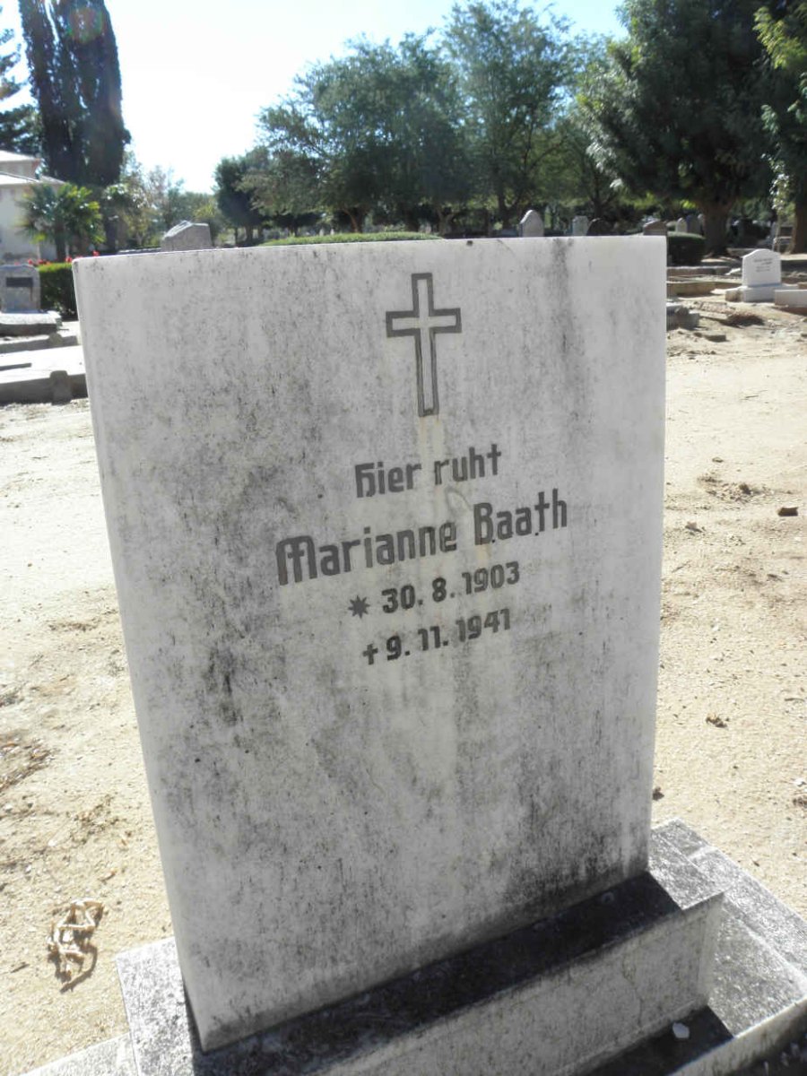 BAATH Marianne 1903-1947