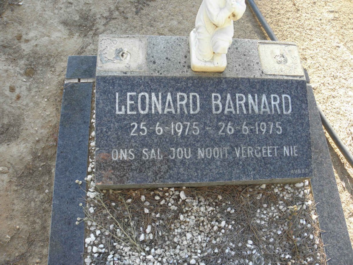 BARNARD Leonard 1975-1975