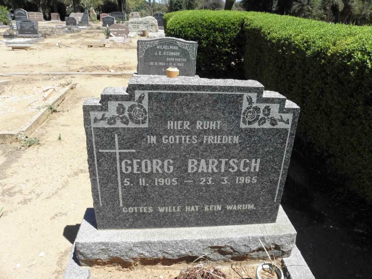 BARTSCH Georg 1905-1965