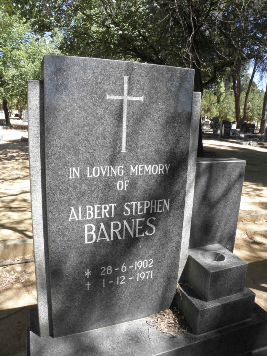 BARNES Albert Stephen 1902-1971